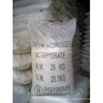 Hydroxyde de baryum de haute pureté / monohydrate d&#39;hydroxyde de baryum / Ba (OH) 2. H2O 99%